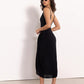 Back View Of Gottex Beach Life Full Length Pareo | GOTTEX BEACH LIFE BLACK