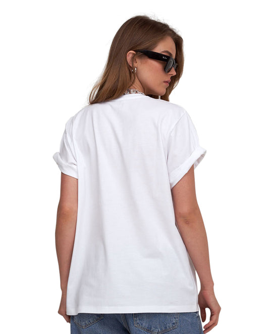 Back View Of Gottex Beach Life Printed T-Shirt | GOTTEX BEACH LIFE COTE D'AZUR