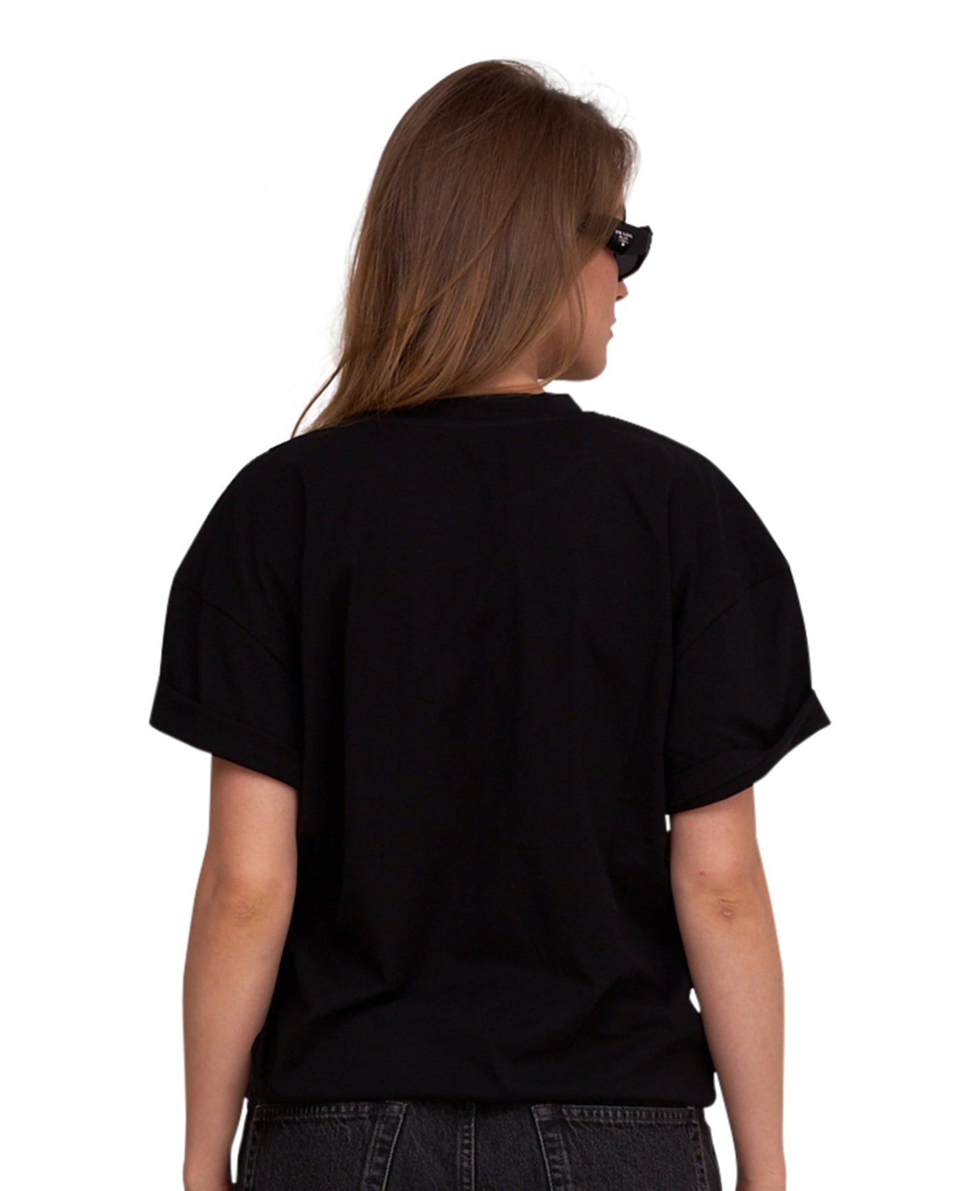 Back Front View Of Gottex Beach Life Printed Oversized T-Shirt | GOTTEX BEACH LIFE LES VACANCES