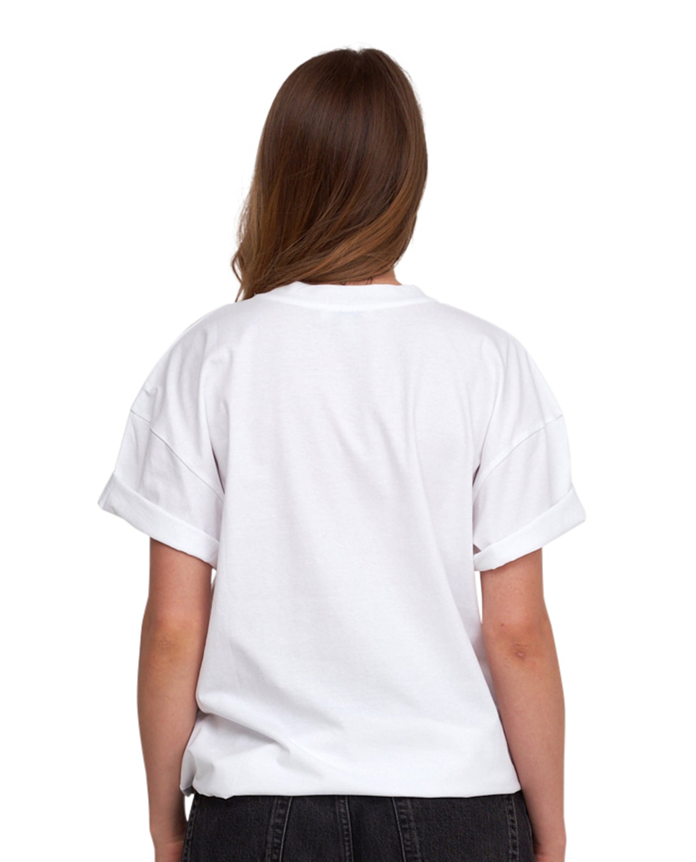 Back View Of Gottex Beach Life Printed Oversized T-Shirt | GOTTEX BEACH LIFE SOLE, ARIA & MARE