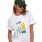 Alternate Front View of Gottex Beach Life Oversized Printed Oversized T-Shirt to Demonstrate Fit | GOTTEX BEACH LIFE BONDI BEACH