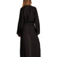 Back View Of Gottex Beach Life Midi Cover Up Kimono | GOTTEX BEACH LIFE DIAMOND BLACK