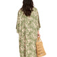 Back View Of Gottex Beach Life Midi Cover Up Kimono | GOTTEX BEACH LIFE NOAM GREEN