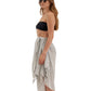 Gottex Beach Life Ocean Cover Up Sarong Wrap Skirt