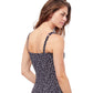 Back View Of Profile By Gottex Bash E-Cup Shirred Underwire Tankini Top | PROFILE BASH