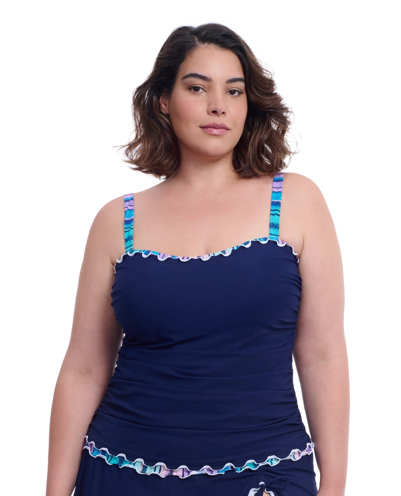 Profile by Gottex Harmony Plus Size Sweetheart Underwire Tankini Top ...