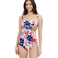 Front View Of Profile By Gottex Melody D Cup Underwire Tankini | Profile Melody Multi