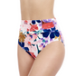 Side View Of Profile By Gottex Melody Shirred High Waist Bottom | Profile Melody Multi