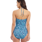 Back View Of Profile By Gottex Juliette Bandeau One Piece Swimsuit | Profile Juliette Teal