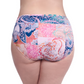 Back View Of Profile By Gottex Karma Plus Size Bottom | Profile Karma Multi