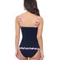 Back View Of Profile by Gottex Riga E Cup Solid Center Ruched Tankini | Gottex Mirage Black