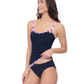 Side View Of Profile by Gottex Riga E Cup Solid Center Ruched Tankini | Gottex Mirage Black