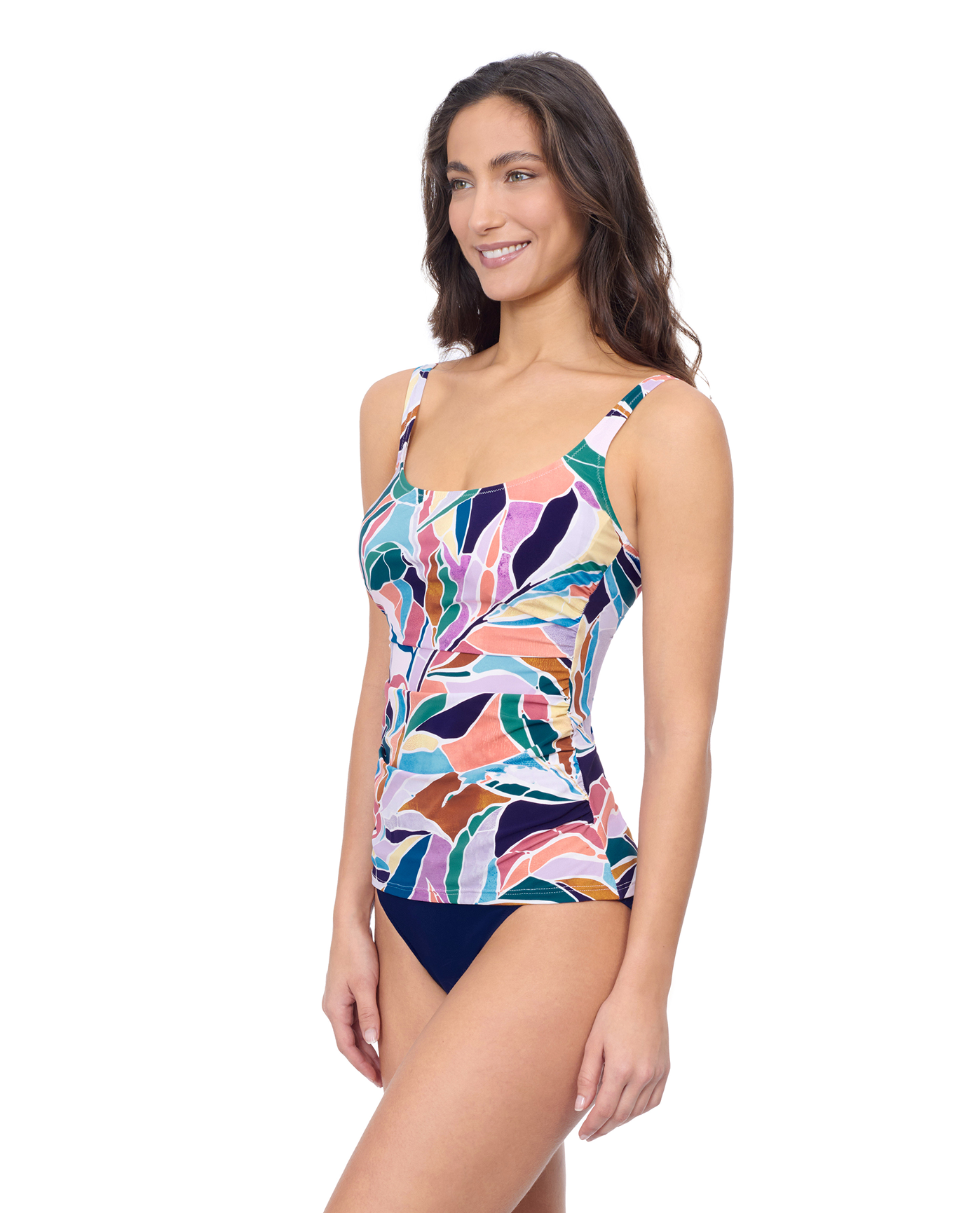 Profile by Gottex Aura Square Neck D Cup Tankini