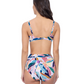 Back View Of Profile by Gottex Aura D Cup Bikini Top | Profile Aura Multi