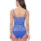 Back View Of Profile by Gottex Tulip E Cup Tankini | Profile Tulip Royal