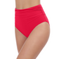 Side View Of Profile By Gottex Tutti Frutti High Waist Tankini Bottom | Profile Tutti Frutti Rose Red