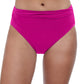 Front View Of Profile By Gottex Tutti Frutti Shirred Tankini Bottom | PROFILE TUTTI FRUTTI VIOLET