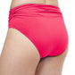 Back View Of Profile By Gottex Tutti Frutti Shirred Tankini Bottom | PROFILE TUTTI FRUTTI PINK