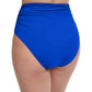 Back View Of Profile By Gottex Tutti Frutti High Waist Tankini Bottom | PROFILE TUTTI FRUTTI COBALT