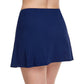 Back View Of Profile By Gottex Tutti Frutti Cover Up Skirt | PROFILE TUTTI FRUTTI NAVY