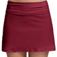 Front View Of Profile By Gottex Tutti Frutti Cover Up Skirt | PROFILE TUTTI FRUTTI MERLOT