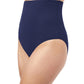 Side View Of Profile By Gottex Tutti Frutti Extra High Waist Bikini Bottom | PROFILE TUTTI FRUTTI NAVY