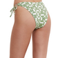 Back View Of Flirtt Let's Geo Adjustable Bikini Bottom | Flirtt Lets Geo Multi Green