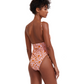 Back View Of Flirtt Lolita Adjustable One Piece | Flirtt Lolita Pink Orange