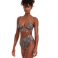 Side View Of Flirtt Bella Flora Cut Out One Piece | Flirtt Bella Flora Multi Brown