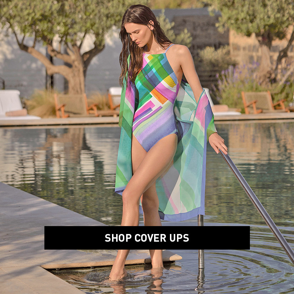 Miraclesuit Solid Surplice Bikini Top D-DDD Cups - Womens Swimwear