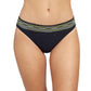 Front View Of Free Sport Sprint Hipster Bikini Bottom | FREE SPORT SPRINT BLACK