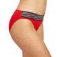 Side View View Of Free Sport Sprint Hipster Bikini Bottom | FREE SPORT SPRINT TOMATO