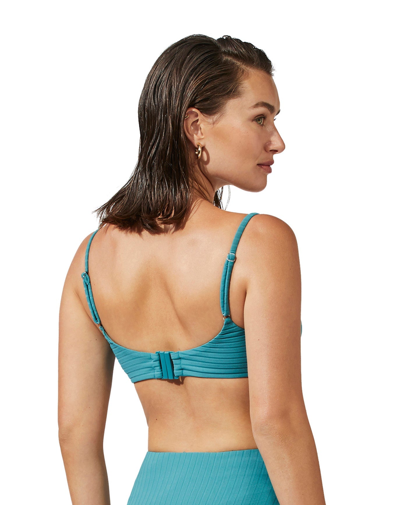 Back View Of Luma Blair Underwire Bikini Top | LUMA BLAIR JADE