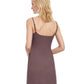 Back View Of Gottex Classic Dolce Vita Shirred Lycra Cover Up Dress | Gottex Dolce Vita Taupe