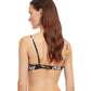 Back View Of Gottex Essentials Miss Butterfly C-Cup Push Up Underwire Bikini Top | Gottex Miss Butterfly Brown