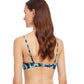 Back View Of Gottex Essentials Miss Butterfly C-Cup Push Up Underwire Bikini Top | Gottex Miss Butterfly Blue