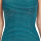 Front Detail View Of Gottex Classic Martini Square Neck One Piece Swimsuit | Gottex Martini Green