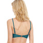 Back View Of Gottex Classic Martini Bralette Bikini Top | Gottex Martini Green