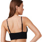 Back View Of Luma Sensual Simplicity Triangle Bikini Top | LUMA SENSUAL SIMPLICITY BLACK