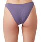Back View Of Luma Sensual Simplicity High Leg Sexy Bikini Bottom | LUMA SENSUAL SIMPLICITY DUSK PURPLE