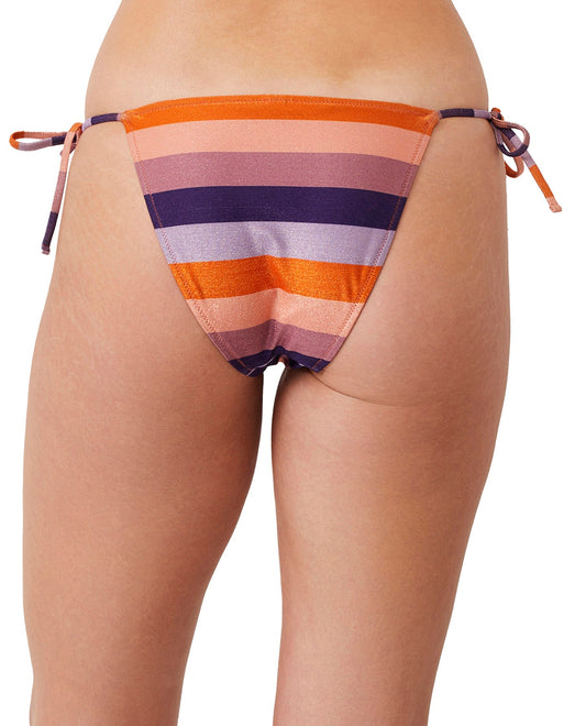 Back View Of Luma Vacay Shine Side Tie Triangle Bikini Bottom | LUMA VACAY SHINE