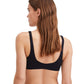 Back View Of Au Naturel Kaia Bikini Top | AU NATUREL BLACK