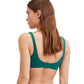 reversible back View Of Au Naturel Kaia Bikini Top | AU NATUREL EMERALD AND ASH GREEN