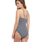 Back View Of Profile By Gottex Colette High Neck One Piece Swimsuit | PROFILE COLETTE