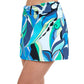 Side View Of Profile By Gottex Retro Love Cover Up Skirt | PROFILE RETRO LOVE BLUE