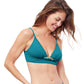 Side View Of Profile By Gottex Unchain My Heart Banded Bikini Top | PROFILE UNCHAIN MY HEART TEAL