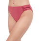 Side View Of Profile By Gottex Unchain My Heart Side Tab Hipster Bikini Bottom | PROFILE UNCHAIN MY HEART LIGHT MAHOGANY