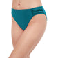 Side View Of Profile By Gottex Unchain My Heart Side Tab Hipster Bikini Bottom | PROFILE UNCHAIN MY HEART TEAL