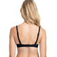 Back View Of Profile By Gottex Tutti Frutti E-Cup Tie Front Push Up Underwire Bikini Top | PROFILE TUTTI FRUTTI BLACK
