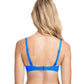 Back View Of Profile By Gottex Tutti Frutti F-Cup Tie Front Push Up Underwire Bikini Top | PROFILE TUTTI FRUTTI BLUE